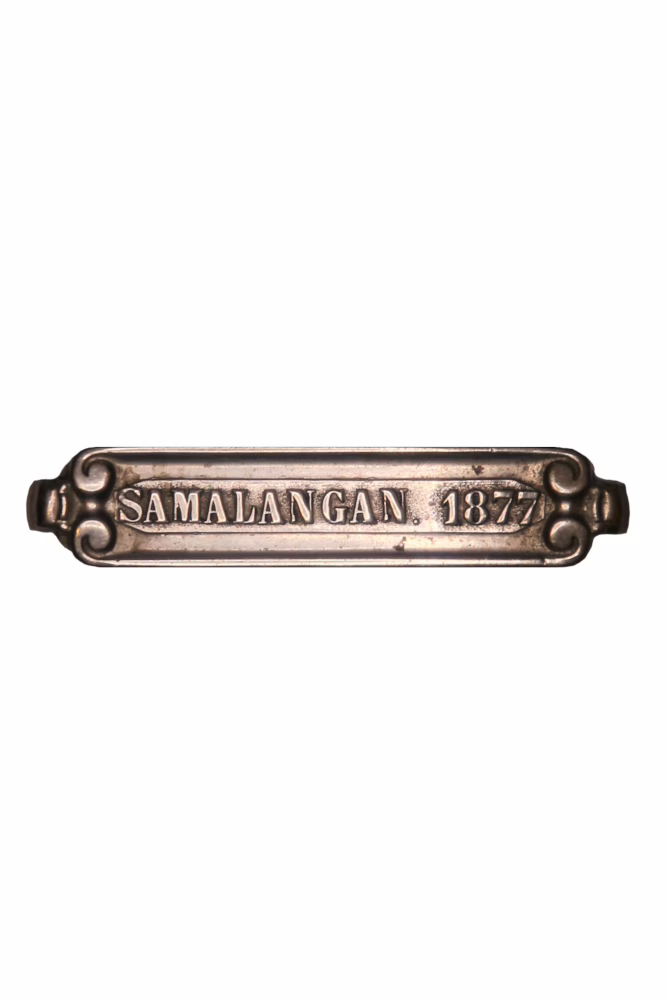 Cross for Distinguished Military Service, Samalangan clasp, 1877