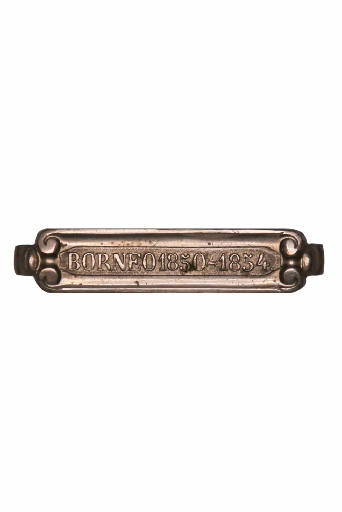 Cross for Distinguished Military Service, Borneo 1850–1854 clasp