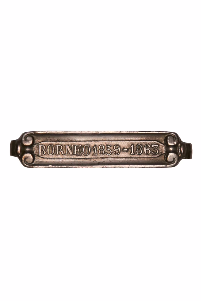 Cross for Distinguished Military Service, Borneo 1859–1863 clasp