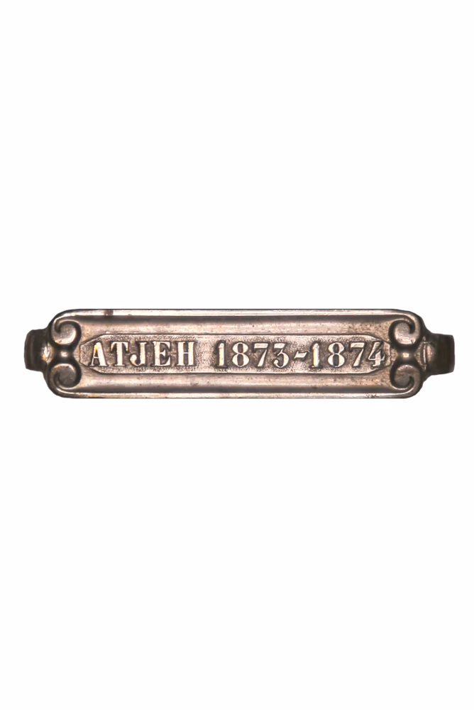 Cross for Distinguished Military Service, Aceh 1873–1874 clasp