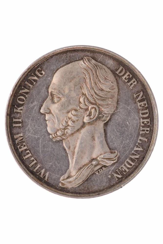 The Medal for Diligence and Courage in Ice-breaking, obverse of the 1841 medal
