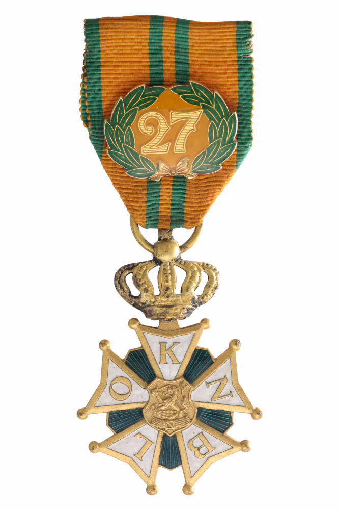 Cross for Mars Proficiency, 25th presentation of the KNBLO medal for the Nijmegen Four Days’ Marches