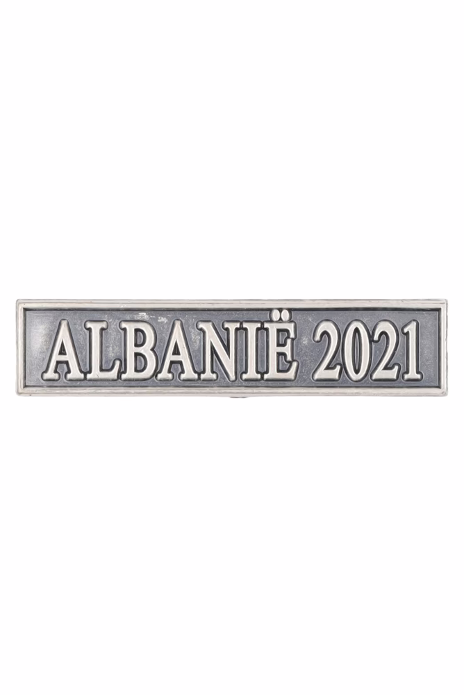 The Commemorative Medal for Humanitarian Aid in the Event of Disasters, medal with clasp – ALBANIA 2021