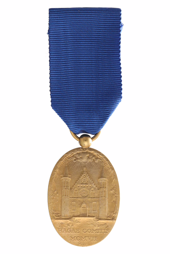 Commemorative medal of the Second International Peace Conference, 1907, for Tsar Nicholas II