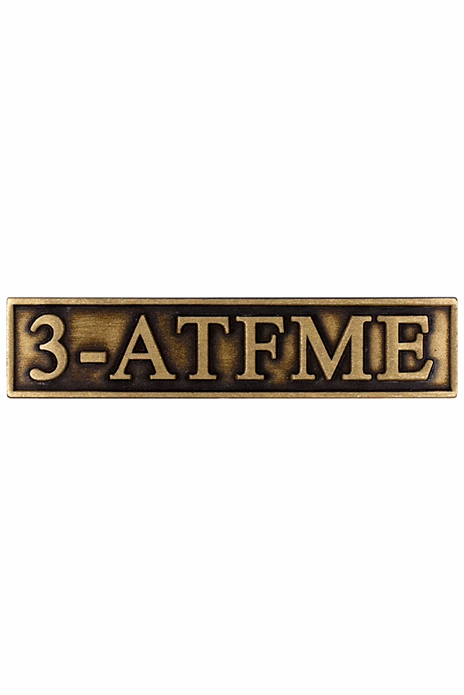 the Peace Operations Commemorative Medal, ATFME clasp, peace operations from 2015