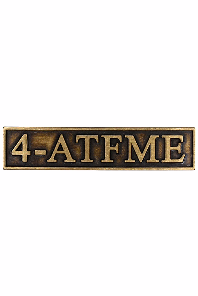 the Peace Operations Commemorative Medal, ATFME clasp, peace operations from 2015