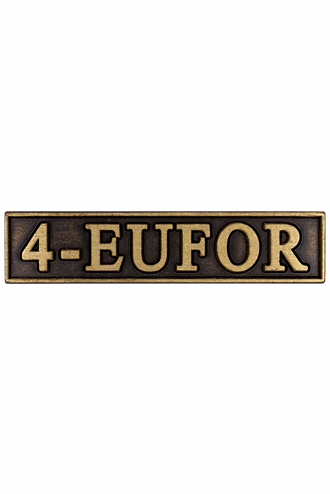 the Peace Operations Commemorative Medal, EUFOR clasp, peace operations from 2005