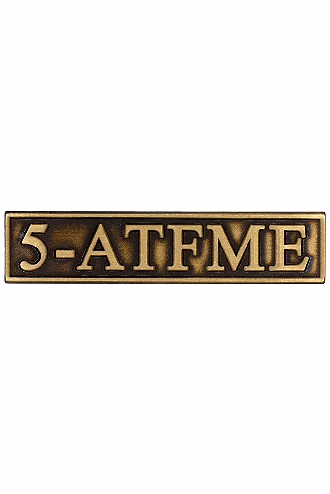 the Peace Operations Commemorative Medal, ATFME clasp, peace operations from 2015