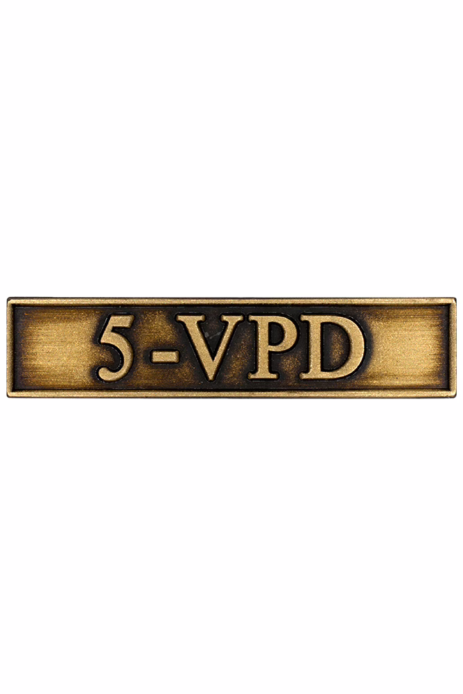 the Peace Operations Commemorative Medal, VPD clasp, peace operations from 2015