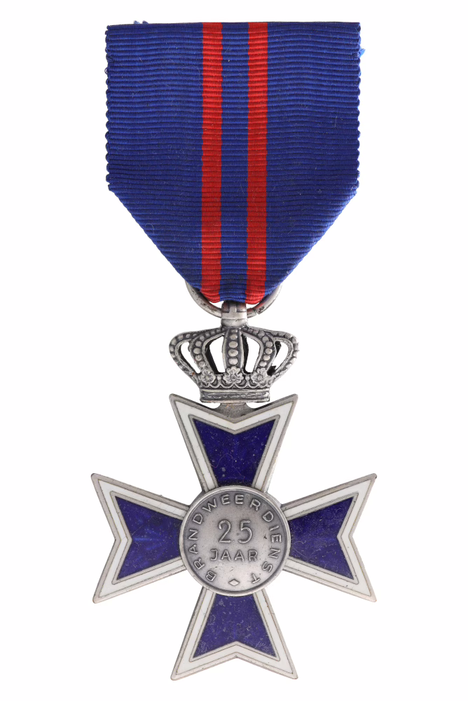 Fire Service Medal for Loyal and Long-Term Service, 25 years