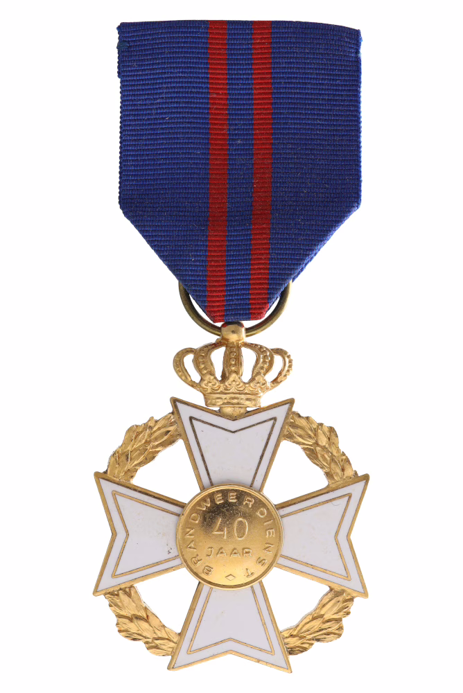 Fire Service Medal for Loyal and Long-term Service, 40 years