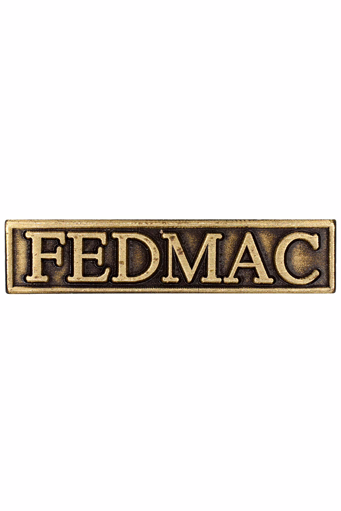 Peace Operations Commemorative Medal, FEDMAC clasp
