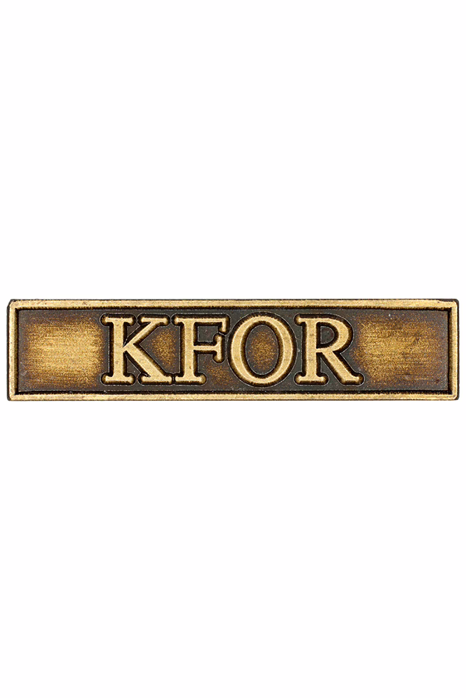 Peace Operations Commemorative Medal, KFOR clasp