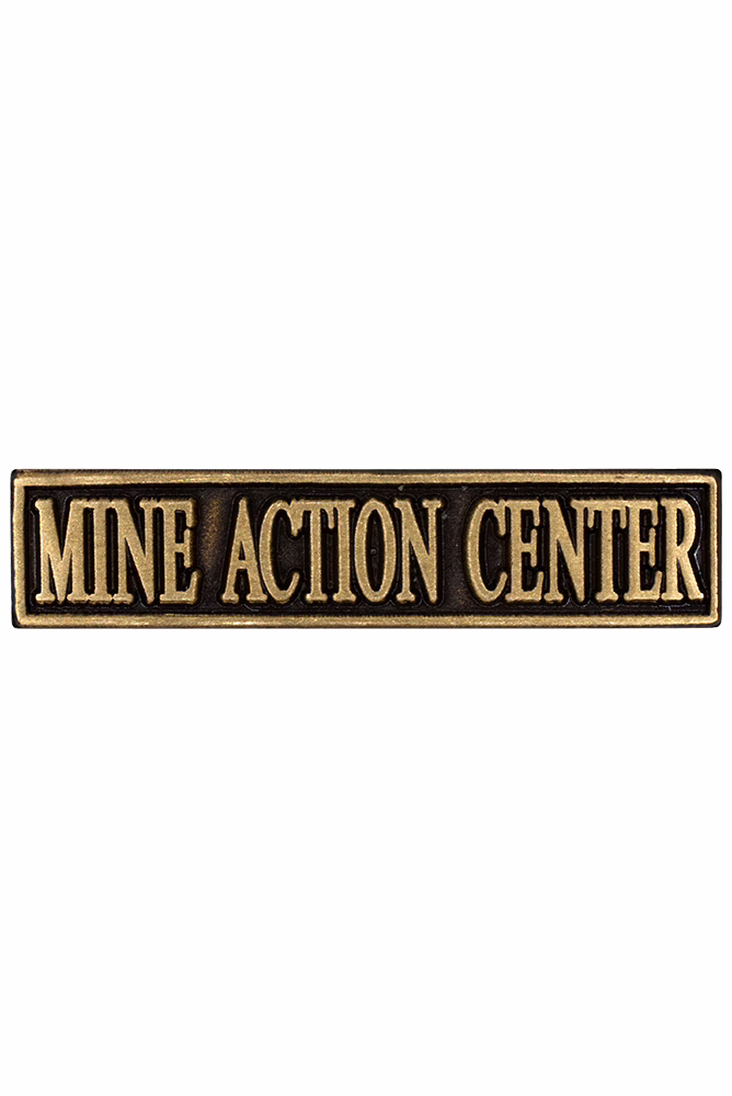 Peace Operations Commemorative Medal, clasp: MINE ACTION CENTER