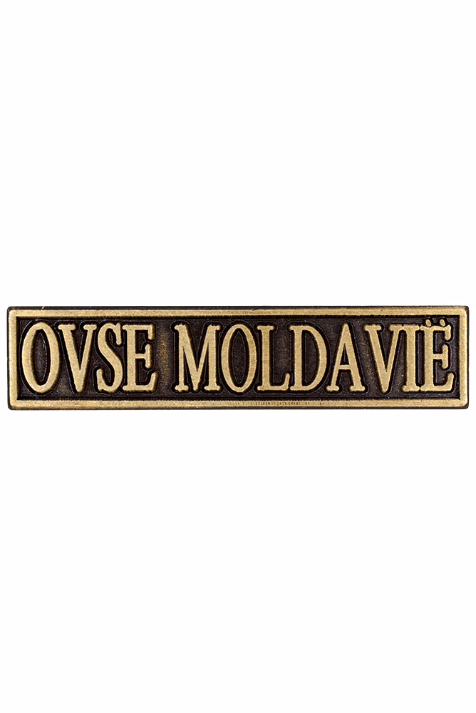 The Peace Operations Commemorative Medal, with the OSCE MOLDOVA clasp, for peace operations in 2001