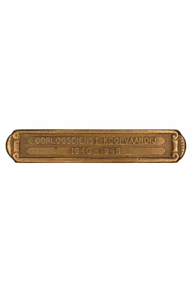 The War Commemoration Cross, ‘WAR SERVICE – MERCHANT NAVY’ bar – 1940–1945, military medal from 1940