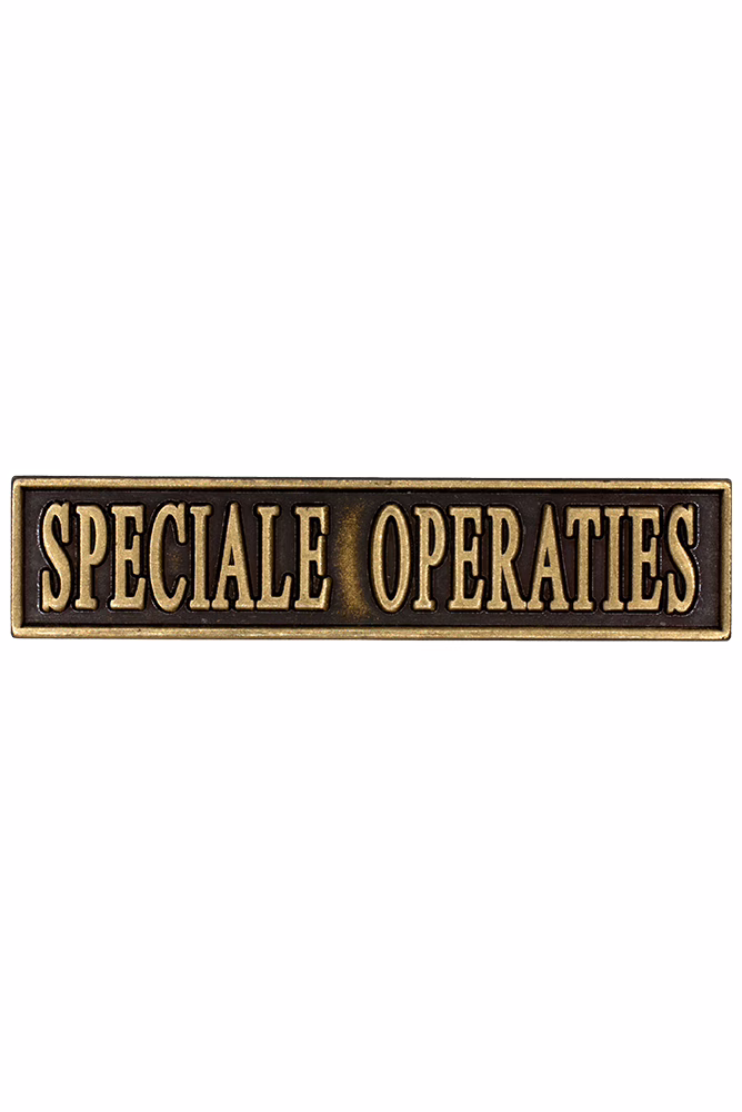 Peace Operations Commemorative Medal, ‘SPECIAL OPERATIONS’ clasp