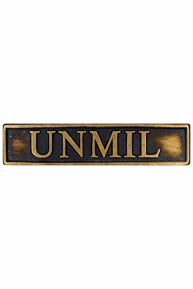The Peace Operations Commemorative Medal, UNMIL clasp, peace operations in 2005