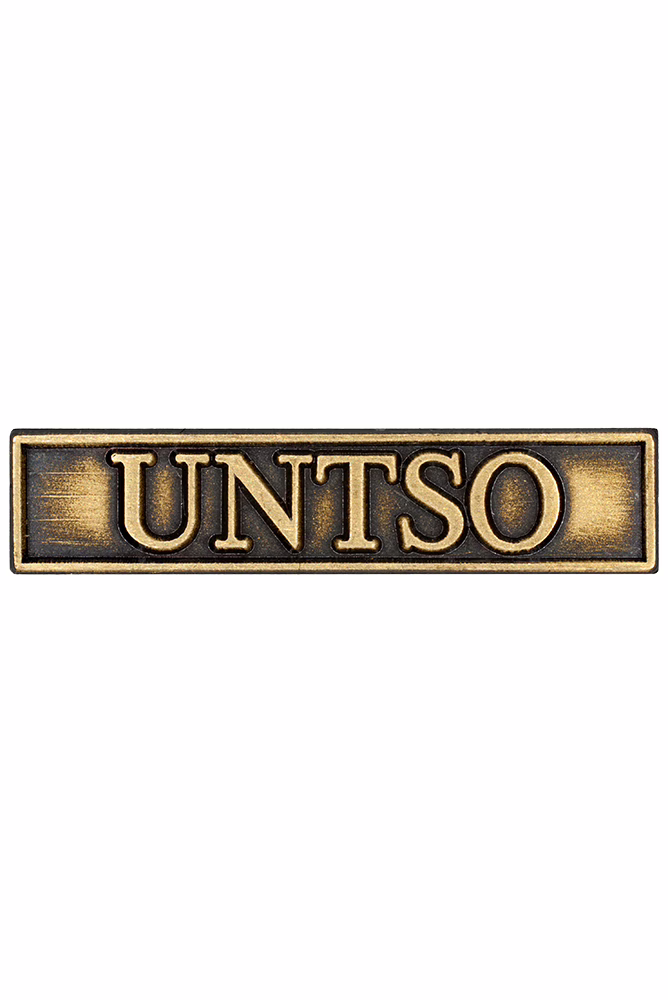 Peace Operations Commemorative Medal, UNTSO clasp