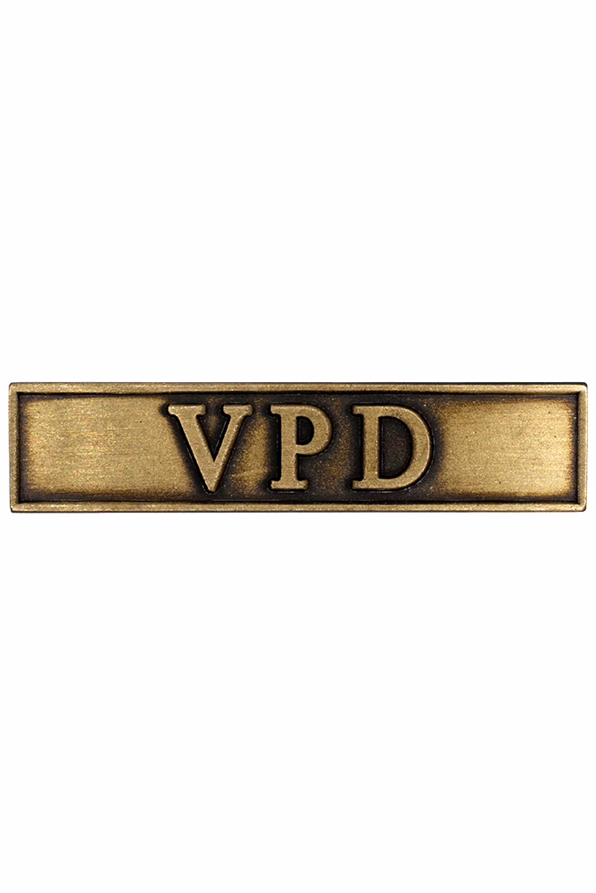 Peace Operations Commemorative Medal, VPD clasp