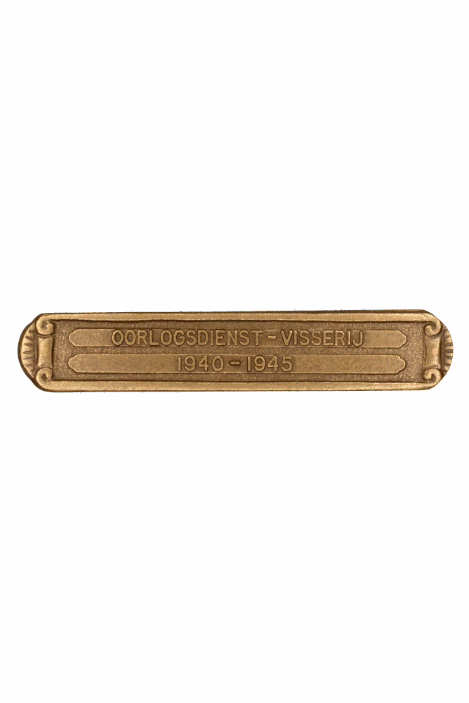 The War Commemoration Cross, ‘WAR SERVICE – FISHERIES’ clasp – 1940–1945, military medal from 1940