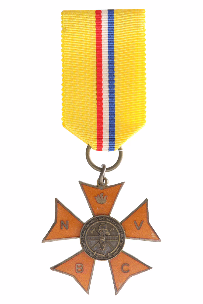 Cross of Merit from the Dutch Association of Fire Service Commanders, bronze