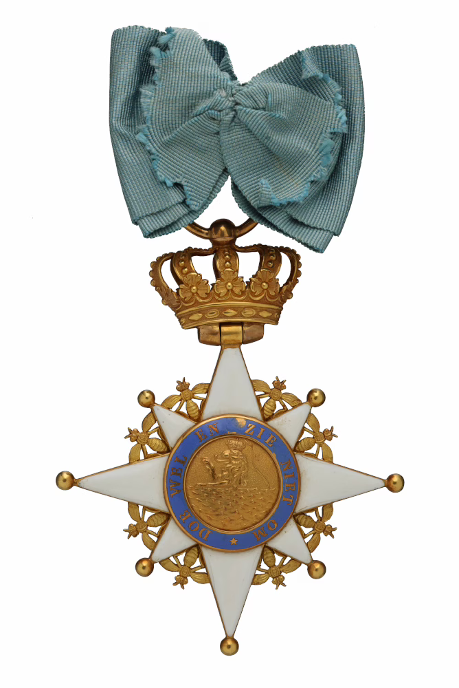 The Royal Order of the Union, COMMANDER, a knighthood established in 1807; MEDAL bearing the inscription: DO GOOD AND LOOK NOT BACK